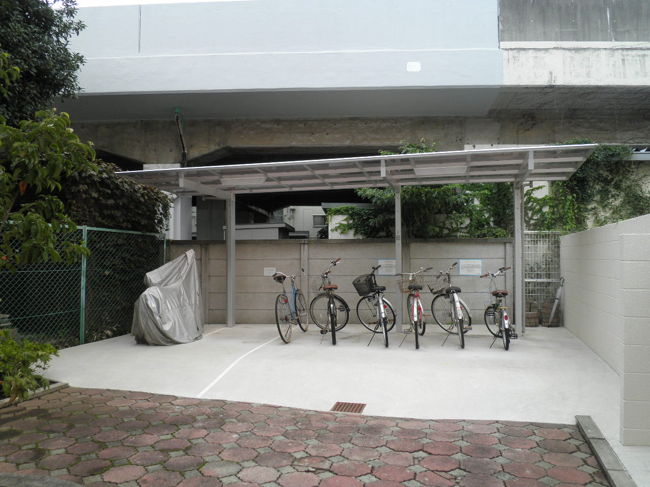 Other common areas. Bicycle-parking space