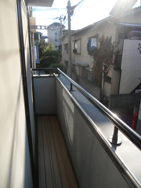 Balcony. Sunny balcony