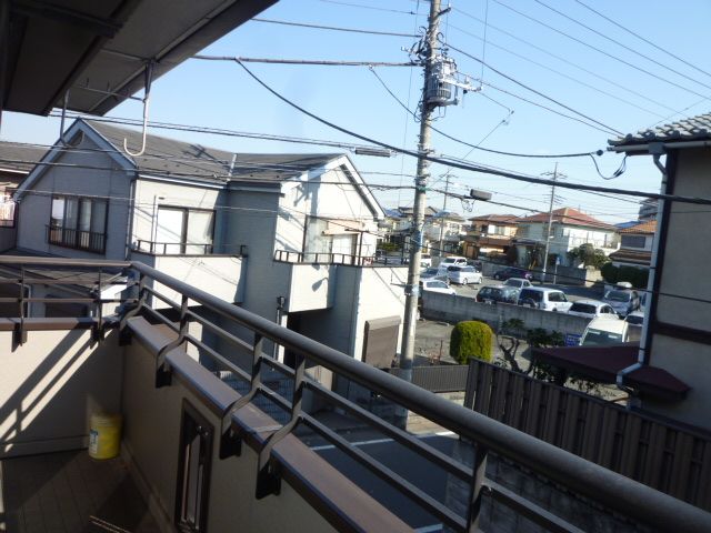 Balcony. Southeast-facing veranda