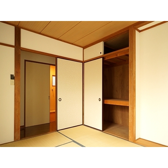 Living and room. Japanese-style storage