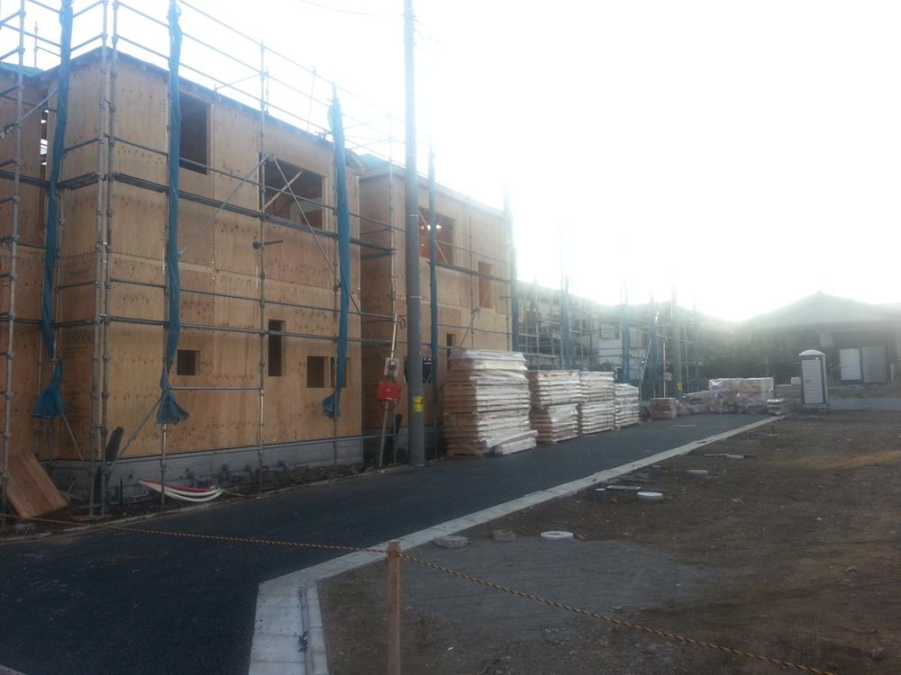 Local appearance photo. It is progressing steadily construction!  now, Possible tour of the structural framework! !  Local (12 May 2013) Shooting