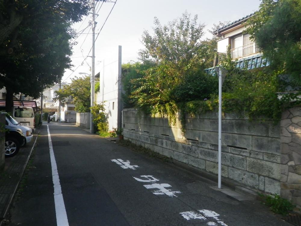 Local photos, including front road. Southwest side of the public road