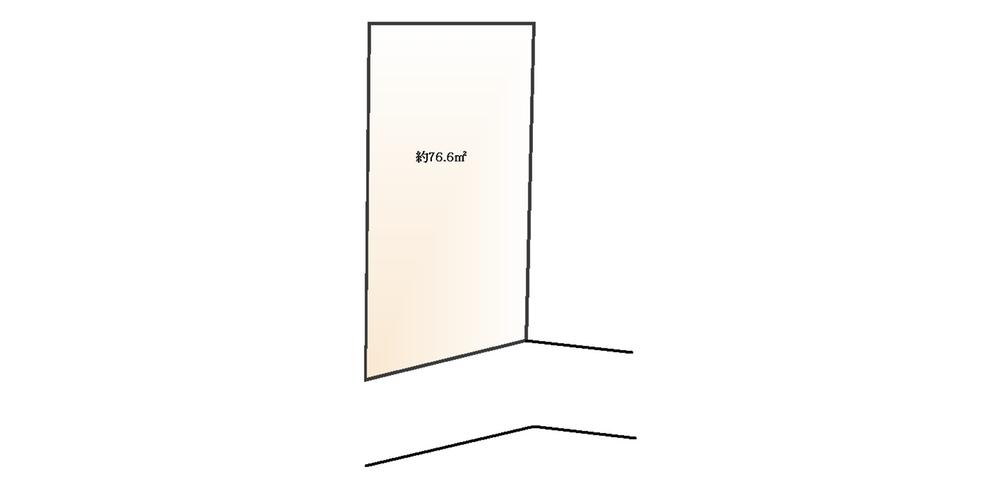 Compartment figure. Land price 33,800,000 yen, Land area 76.61 sq m compartment view