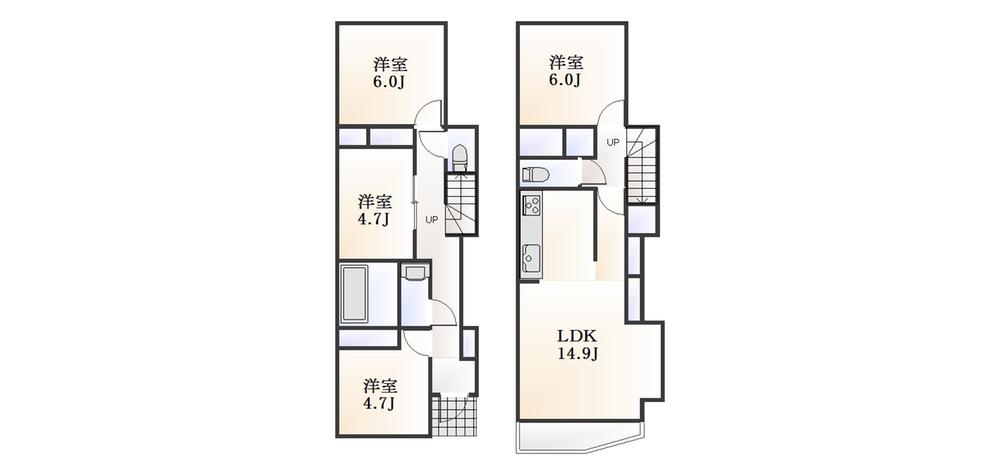 Building plan example (floor plan). Reference Plan