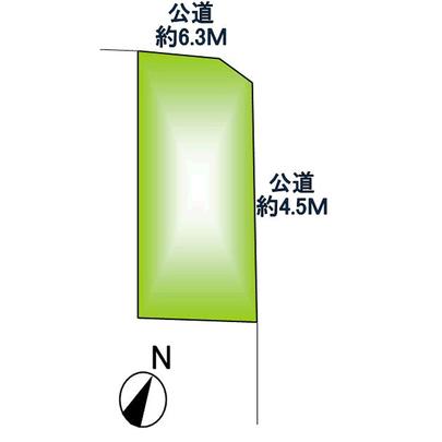 Compartment figure. Suginami-ku, Tokyo Minamiogikubo 1-chome