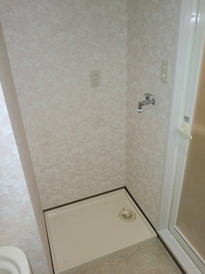 Washroom. A separate room is a picture