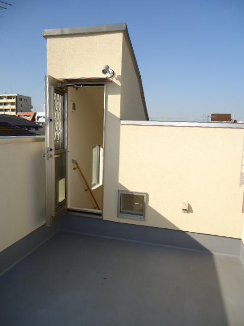 Balcony. rooftop
