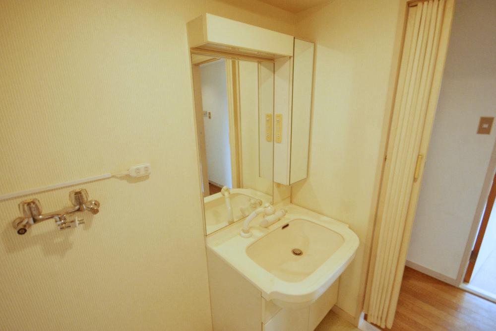 Wash basin, toilet. It is vanity. Very convenient because it is a shower head. Anytime cleanliness will be maintained.