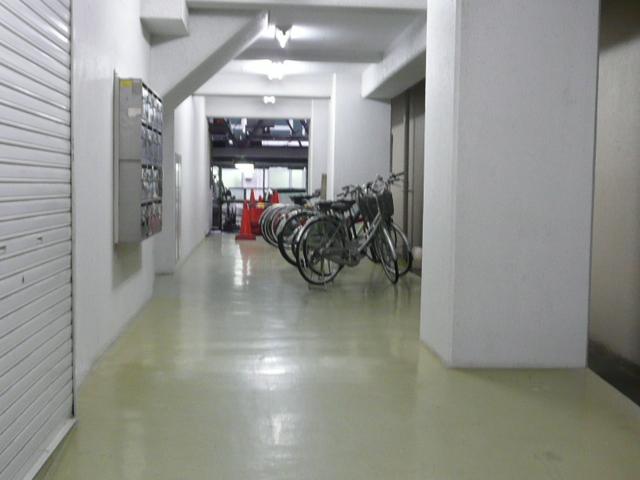 Other common areas. Bicycle-parking space