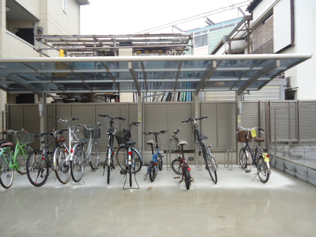 Other common areas. There bicycle parking lot. 