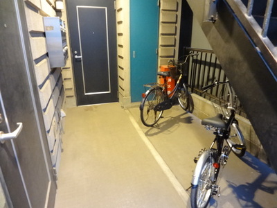 Other common areas. Bicycle parking space