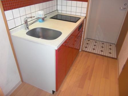 Kitchen. System Kitchen (IH2 neck Rajientohita)