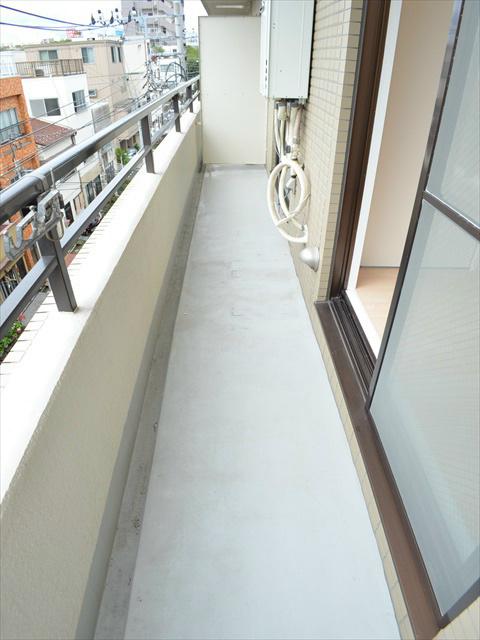 Balcony. Southwest-facing balcony