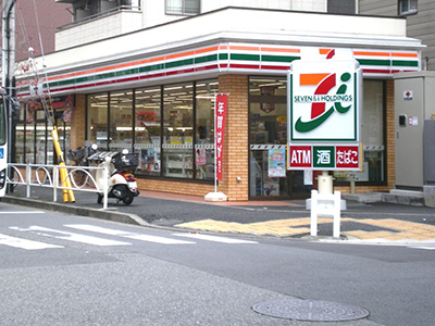 Convenience store. Seven-Eleven Sumida Narihira 2-chome up (convenience store) 80m