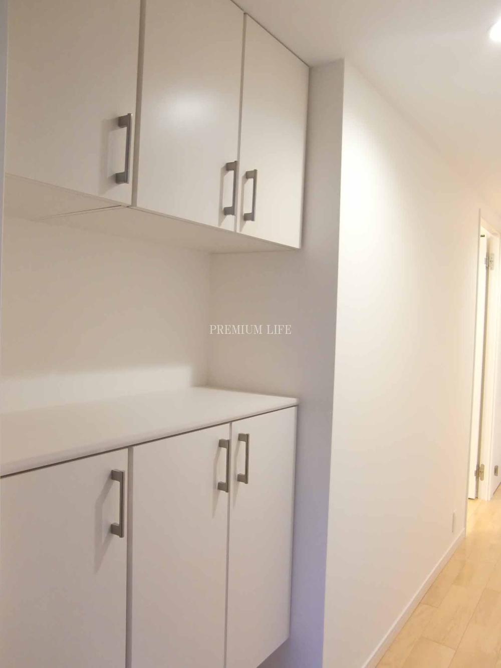 Entrance. Entrance of the storage has been enhanced