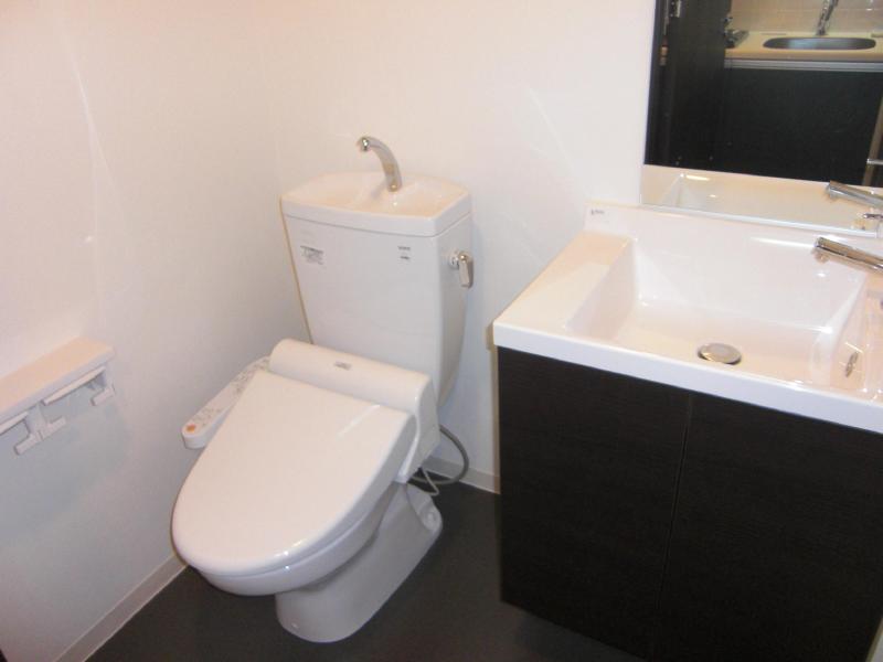 Washroom. Wash basin Bidet