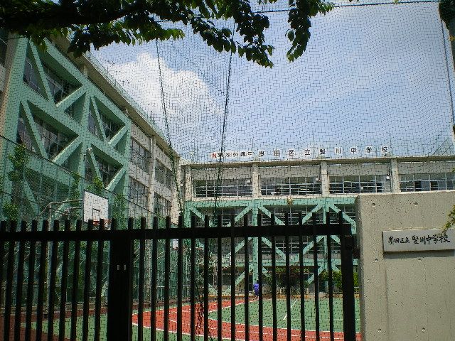 Junior high school. Municipal Tategawa 440m up to junior high school (junior high school)