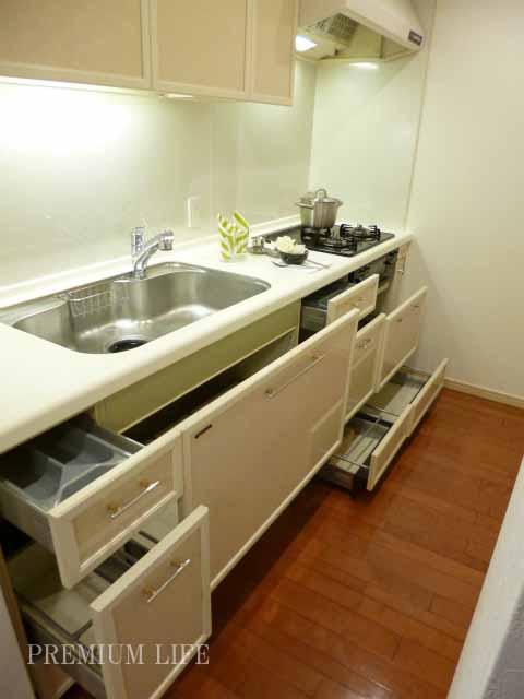 Kitchen.  [kitchen] There is also plenty of storage.