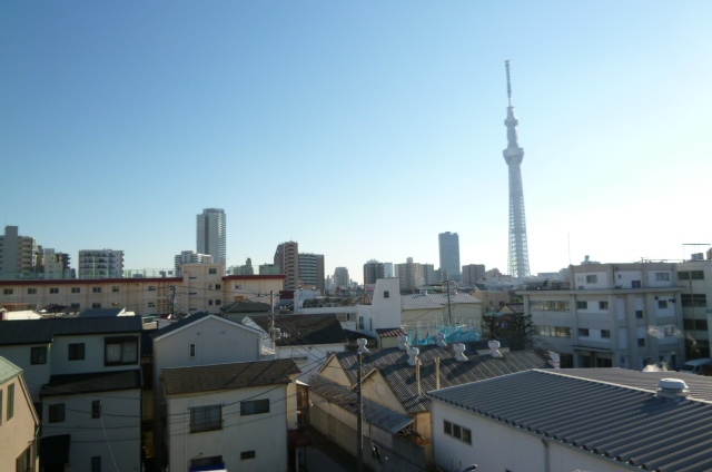 View. Sky tree is close.