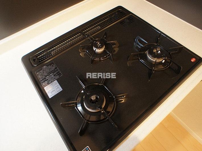 Security equipment. 3-neck gas stove