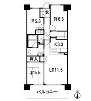 Floor: 3LDK + MC, occupied area: 72.08 sq m, Price: 32,900,000 yen, now on sale