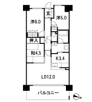 Floor: 3LDK, occupied area: 68.97 sq m, Price: 33,200,000 yen, now on sale