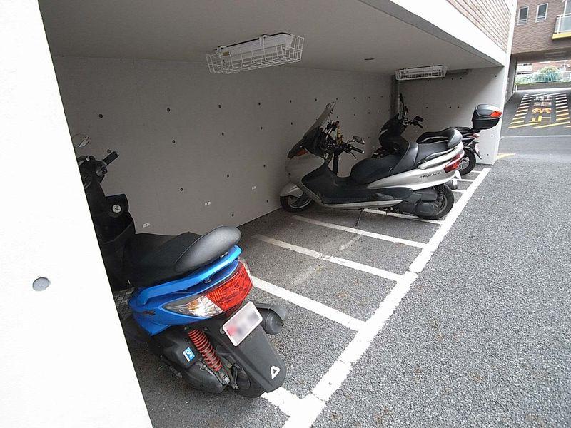 Other common areas. Motorcycle Parking