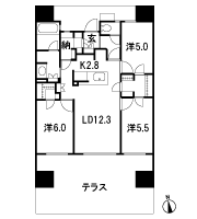 Floor: 3LDK + 2WIC + N, the occupied area: 72.31 sq m