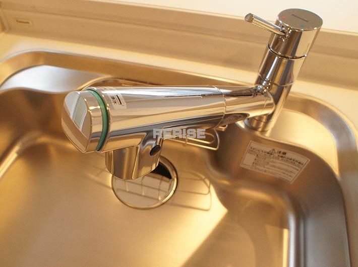 Kitchen. Water purifier built-in sink