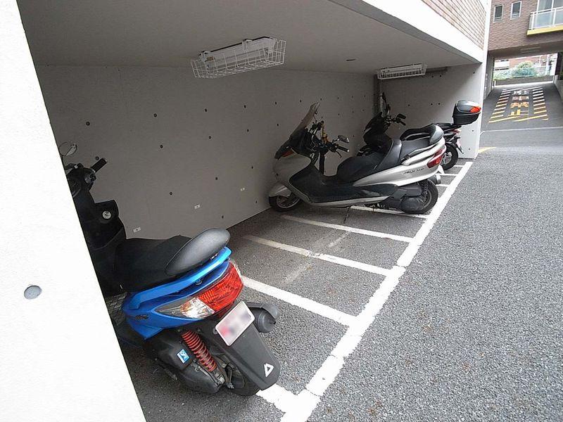 Other common areas. Motorcycle Parking