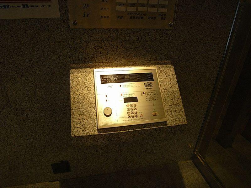 Entrance. Non-contact auto-lock system