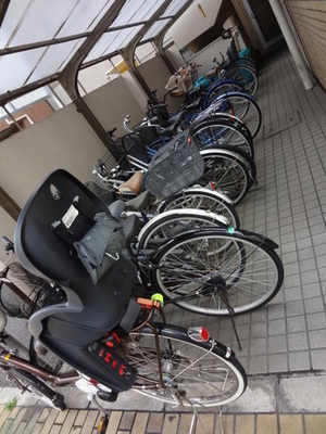 Other common areas. Bicycle-parking space