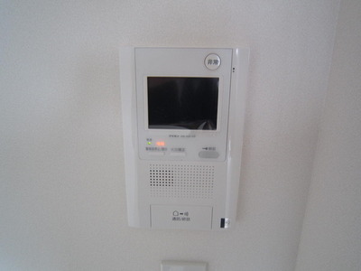 Security. TV monitor with intercom