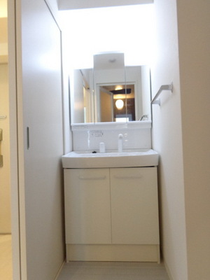 Washroom. Independent wash basin