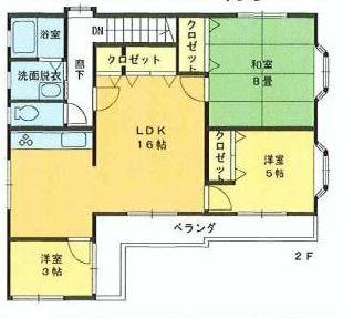 Floor plan. 26 million yen, 4LLDDKK + S (storeroom), Land area 178.63 sq m , Building area 143.25 sq m 2 floor