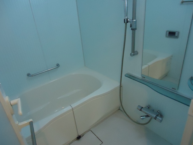Bath. * It is a photograph of the 301 in Room.