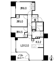 Floor: 3LDK, occupied area: 68.02 sq m, Price: 56,380,000 yen, now on sale