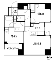 Floor: 2LDK + WIC, the occupied area: 56.27 sq m, Price: 42,780,000 yen ・ 44,080,000 yen, now on sale