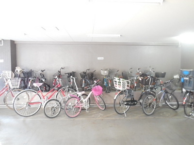 Other common areas. Bicycle-parking space