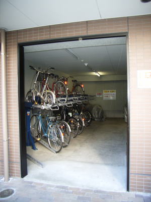 Other common areas. Bicycle shelter. 