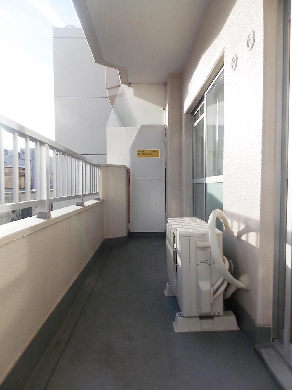 Balcony. Ventilation is good per sun for the south-facing balcony.