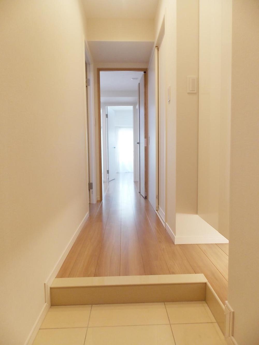 Entrance. South-facing bright sun is felt from the entrance.