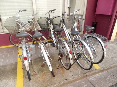 Other common areas. Bicycle-parking space