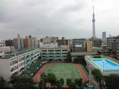Junior high school. Kenkawa 387m until junior high school (junior high school)