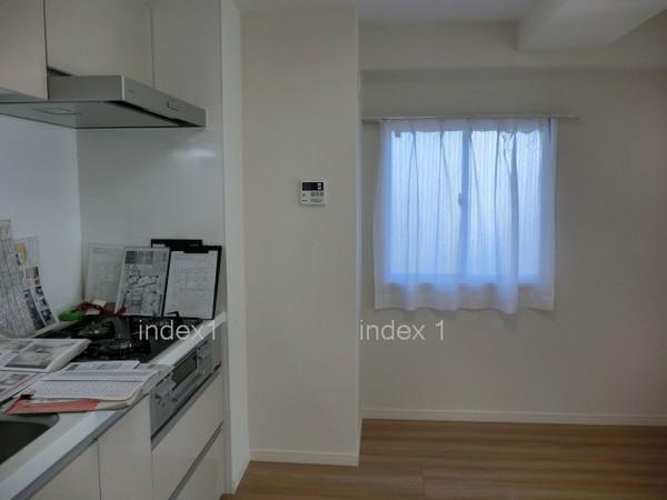 Kitchen. There is a window is bright kitchen around ☆