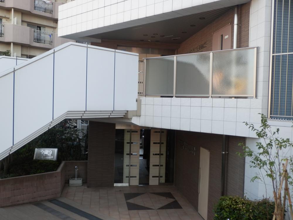 Entrance. Common areas. Sub entrance above the second floor, Below is the first floor main entrance of.