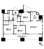 Floor: 3LDK + WIC, the occupied area: 61.03 sq m, Price: 48,980,000 yen, now on sale