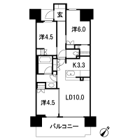 Floor: 3LDK + WIC, the area occupied: 63.5 sq m, Price: 44,835,000 yen ・ 50,182,000 yen, now on sale