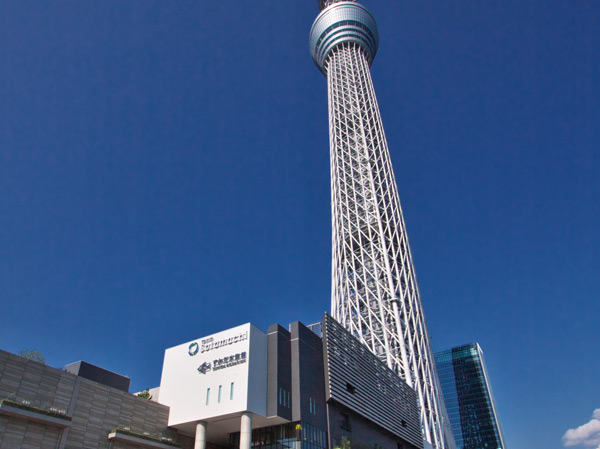 Surrounding environment. Sumida Aquarium (Tokyo Sky Tree in Town House-A: 20-minute walk ・ About 1560m, House-B: a 20-minute walk ・ About 1580m)