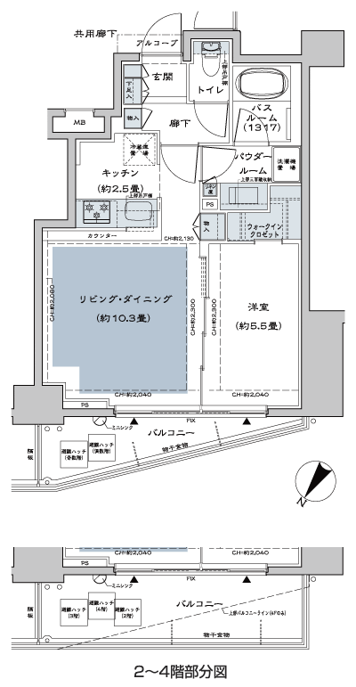 Floor: 1LD ・ K + WIC (walk-in closet), the occupied area: 43.71 sq m, Price: 31,800,000 yen, now on sale